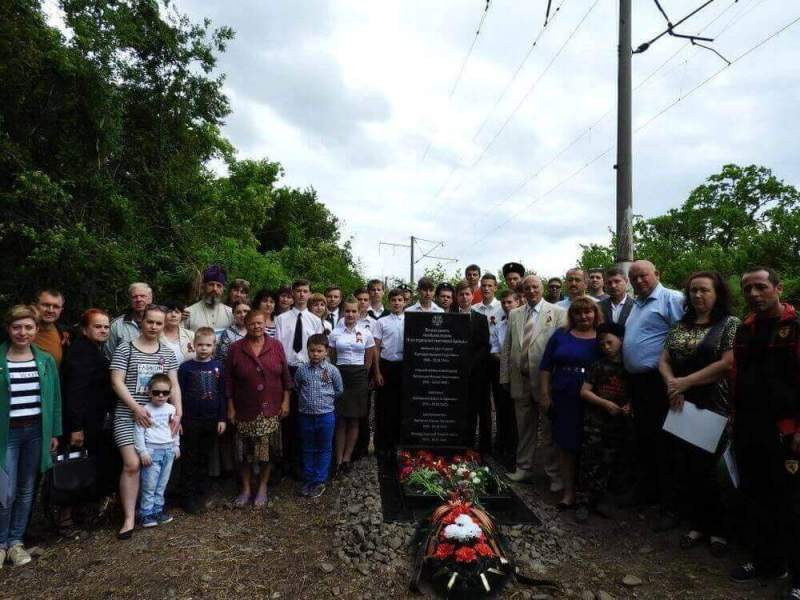 В Абинском районе Краснодарского края реконструирован памятник погибшим советским воинам